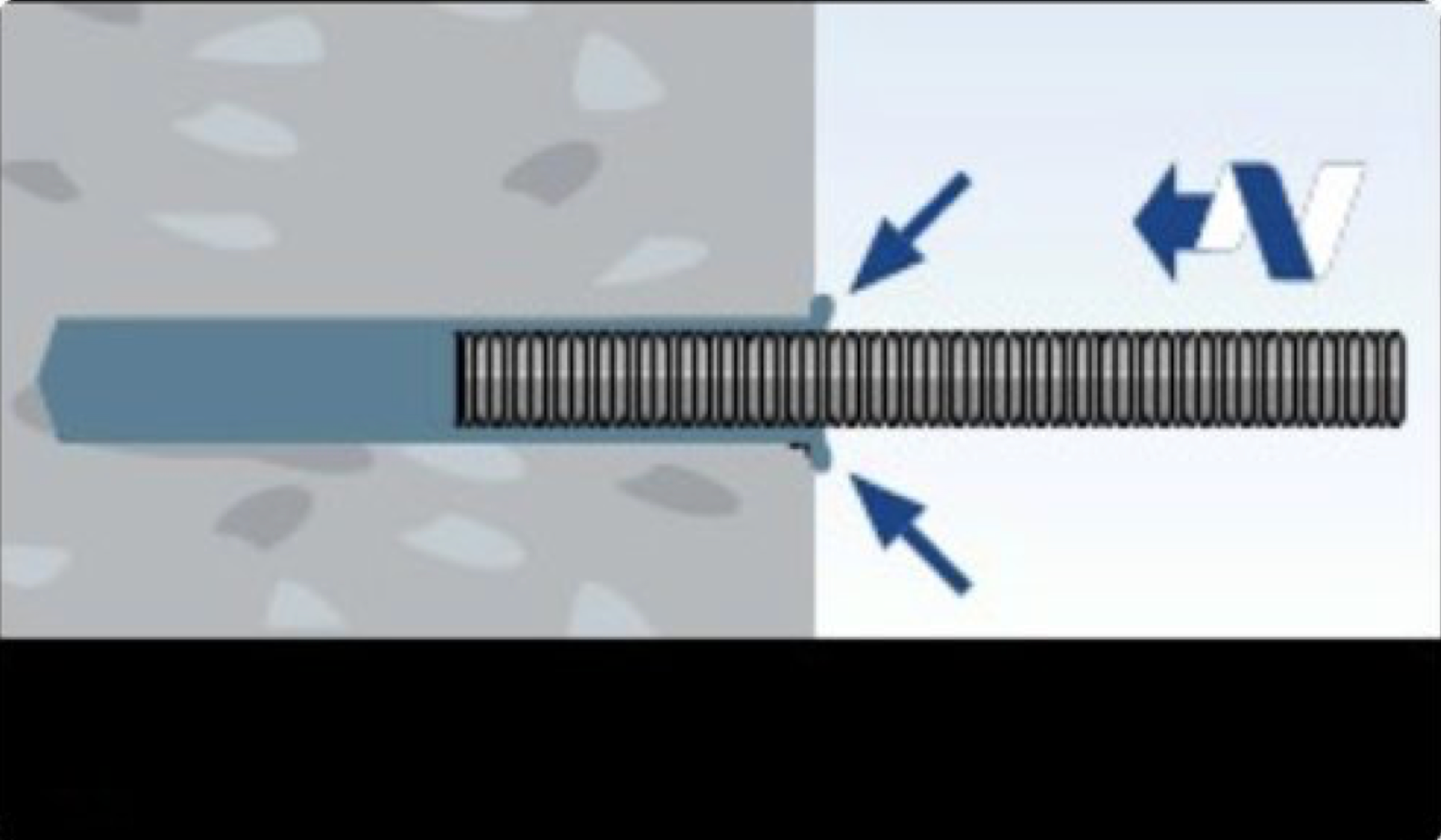 Fixing the frameless glass balustrade channel to the substrate