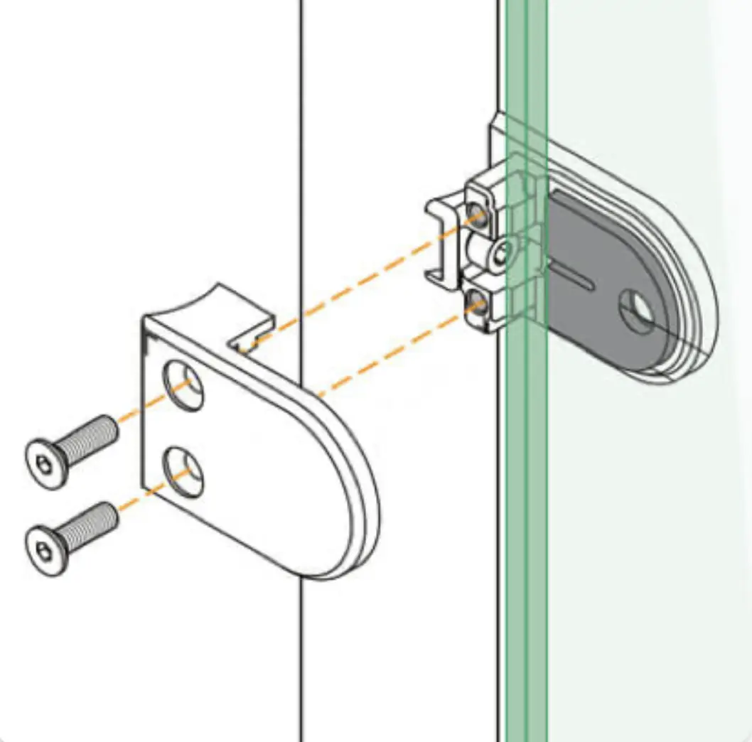 Installing glass panels into a post and glass balustrade system