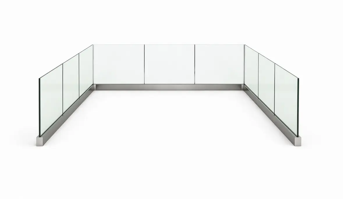 Frameless Glass Balustrade Kit