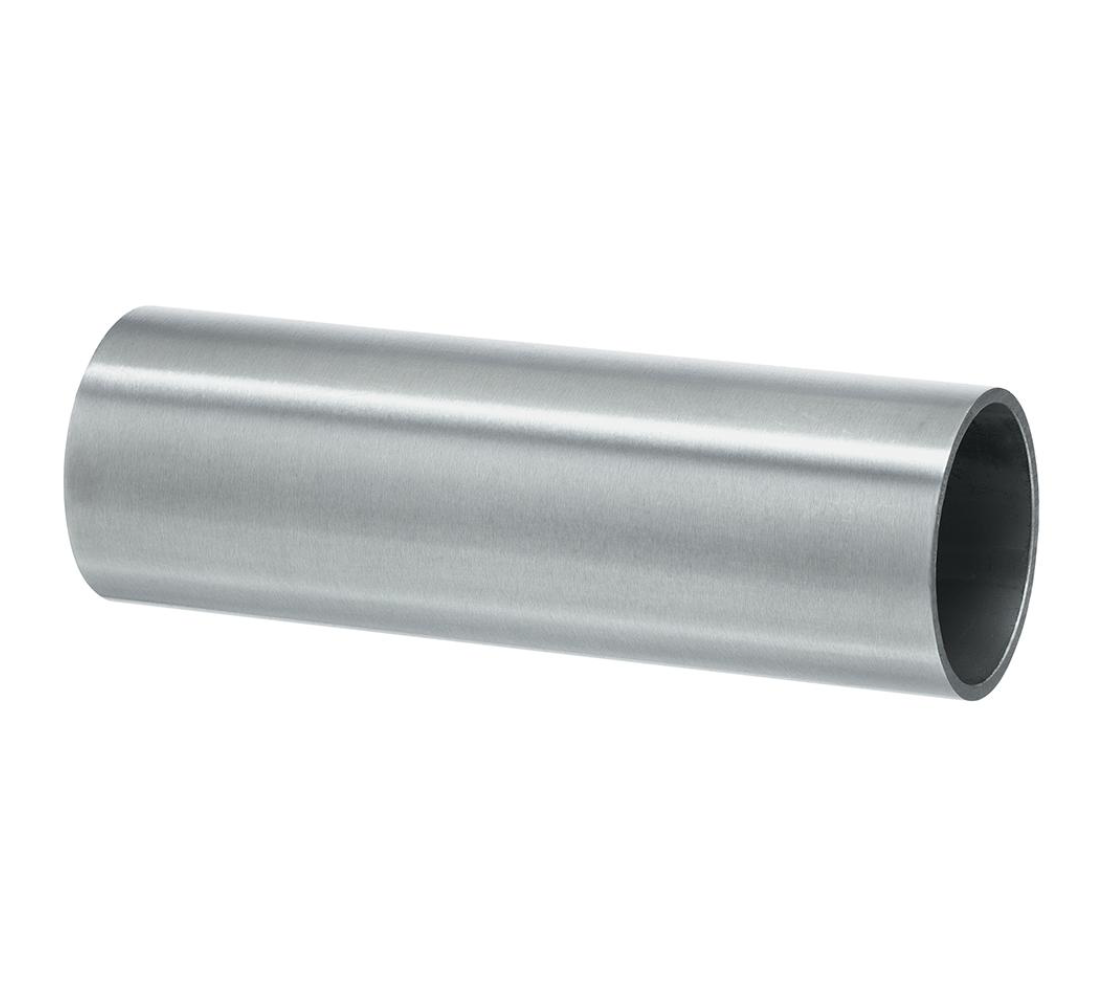 42.4mm round handrail 5.8m satin stainless steel